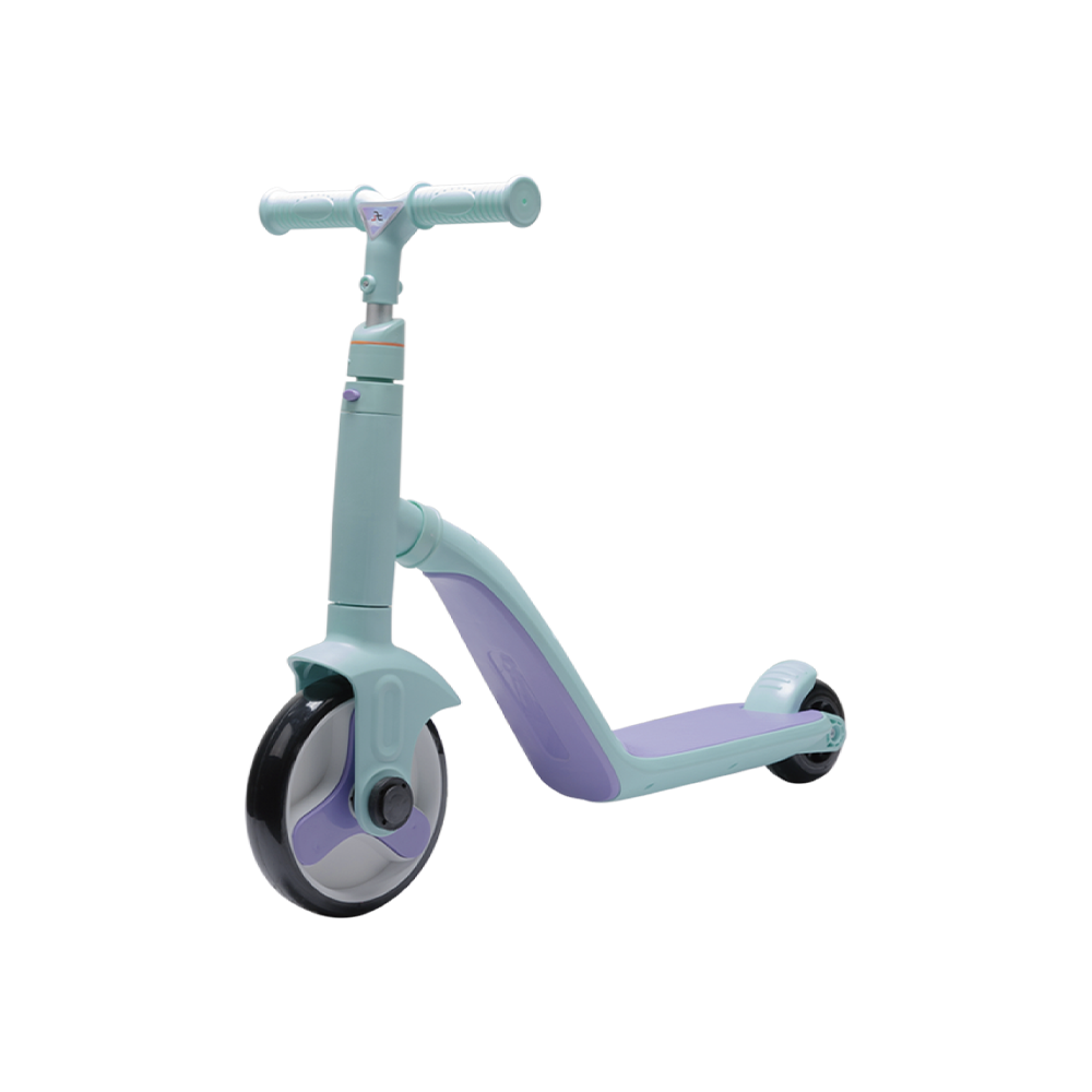 FL-988 Plastik 2'si 1 Arada Çocuk Scooter