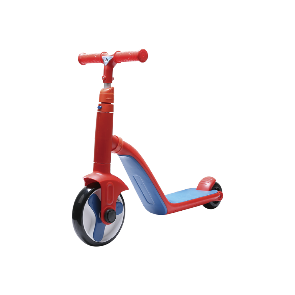FL-988 Plastik 2'si 1 Arada Çocuk Scooter